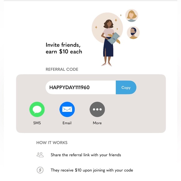 DID YOU KNOW THAT IF YOU’RE NEW TO POSHMARK YOU CAN GET A $10 CREDIT? - Picture 3 of 3